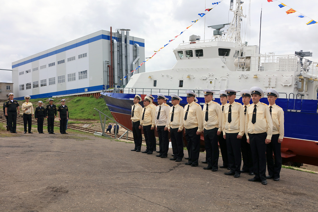 10 июля 2019 года на ССЗ «Вымпел» состоялся спуск на воду катера специального назначения проекта 21980 заводской номер 01226